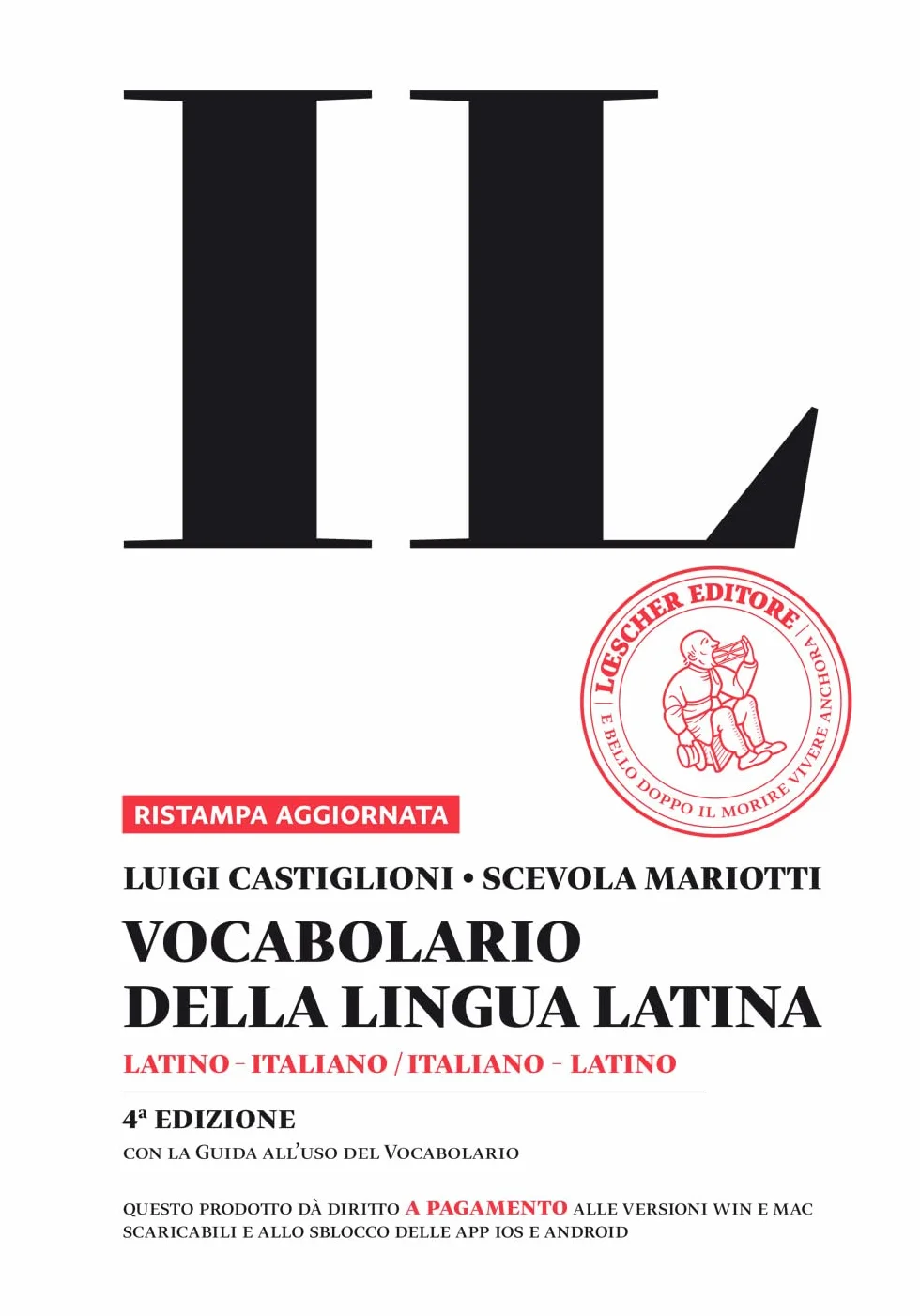 Vocabolario della lingua latina + Guida.