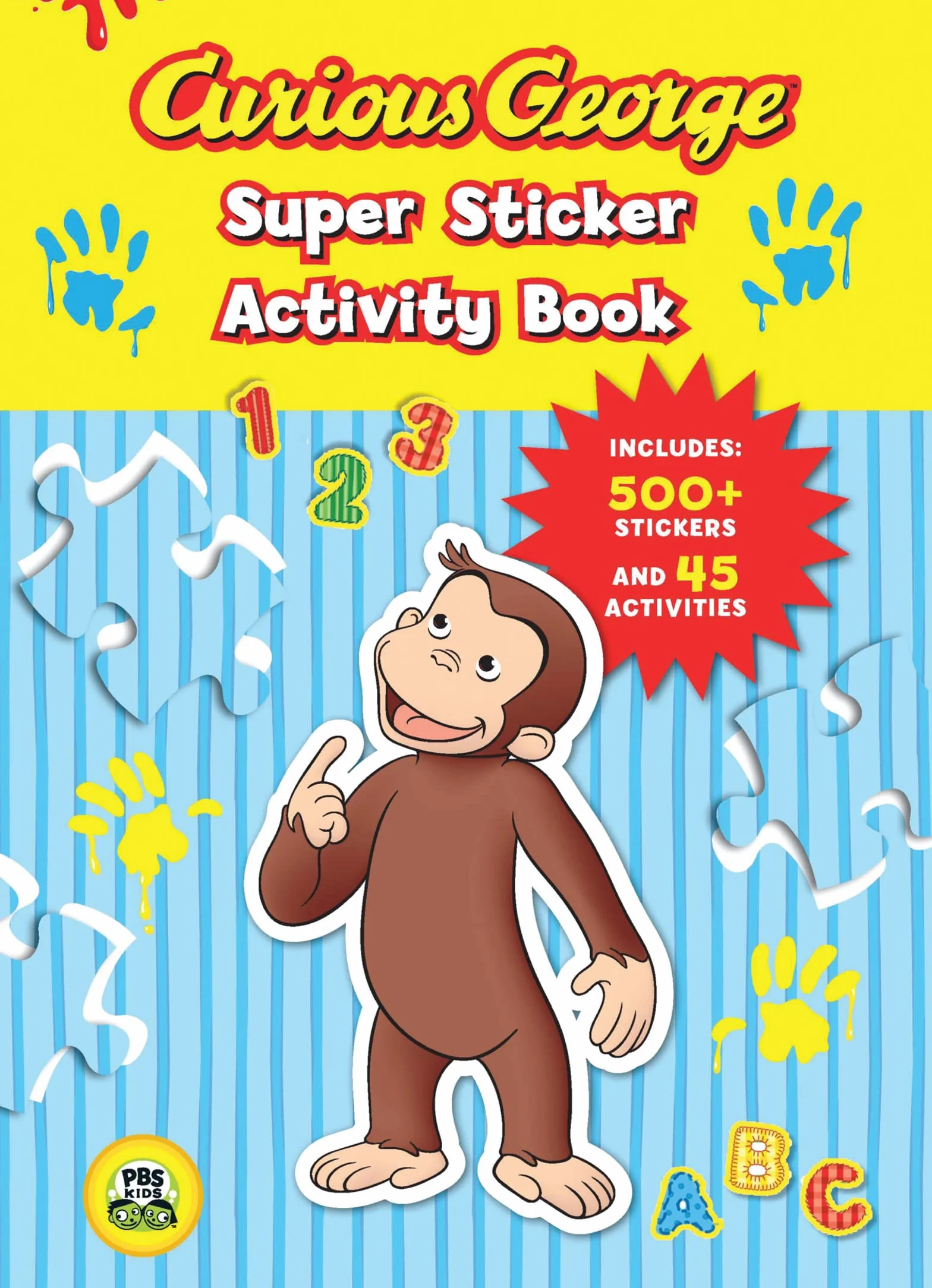 Curious George Super Sticker Activity Book (CGTV)