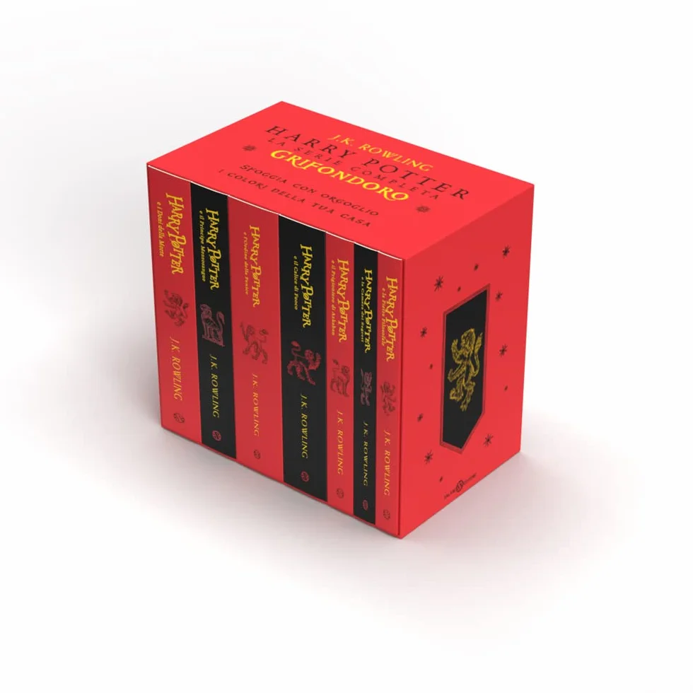 Harry Potter. Edizione Grifondoro. La serie completa: Vol. 1-7 - Lingua Italiano