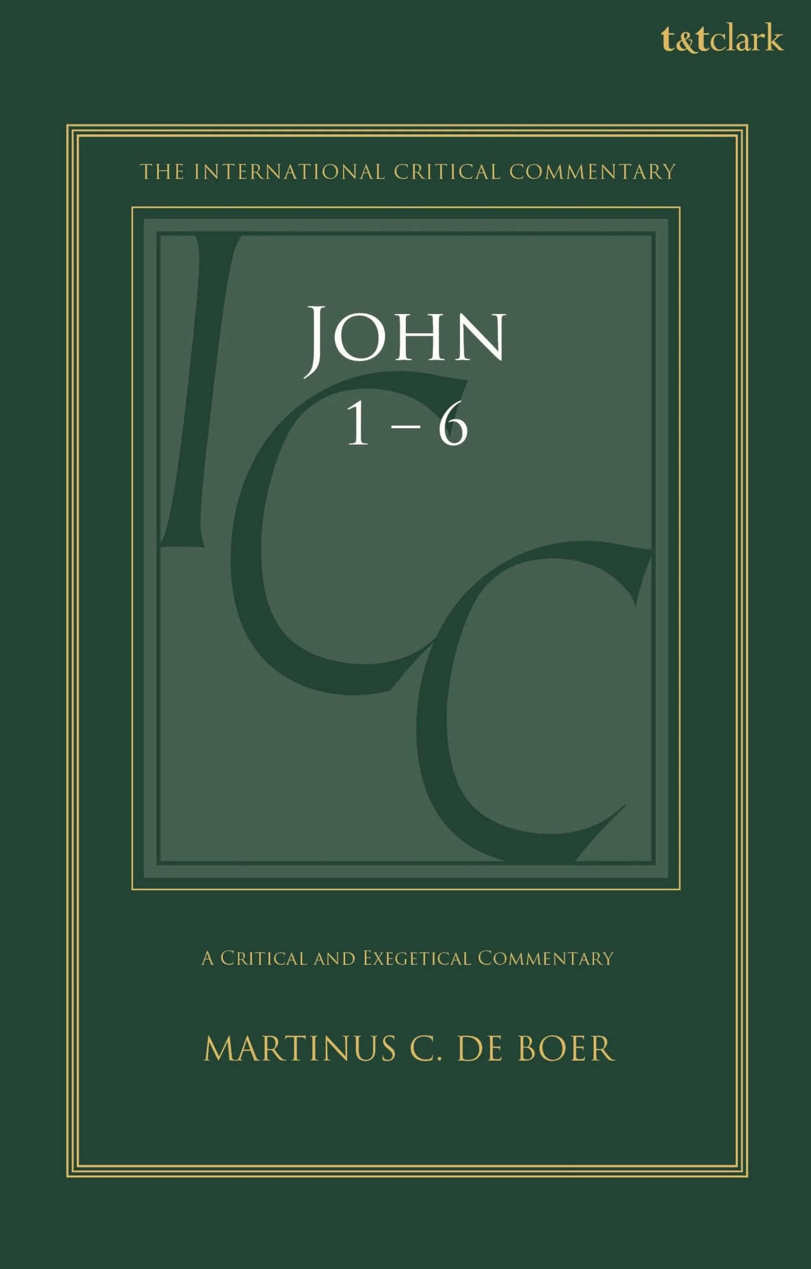 John 1-6: A Critical and Exegetical Commentary