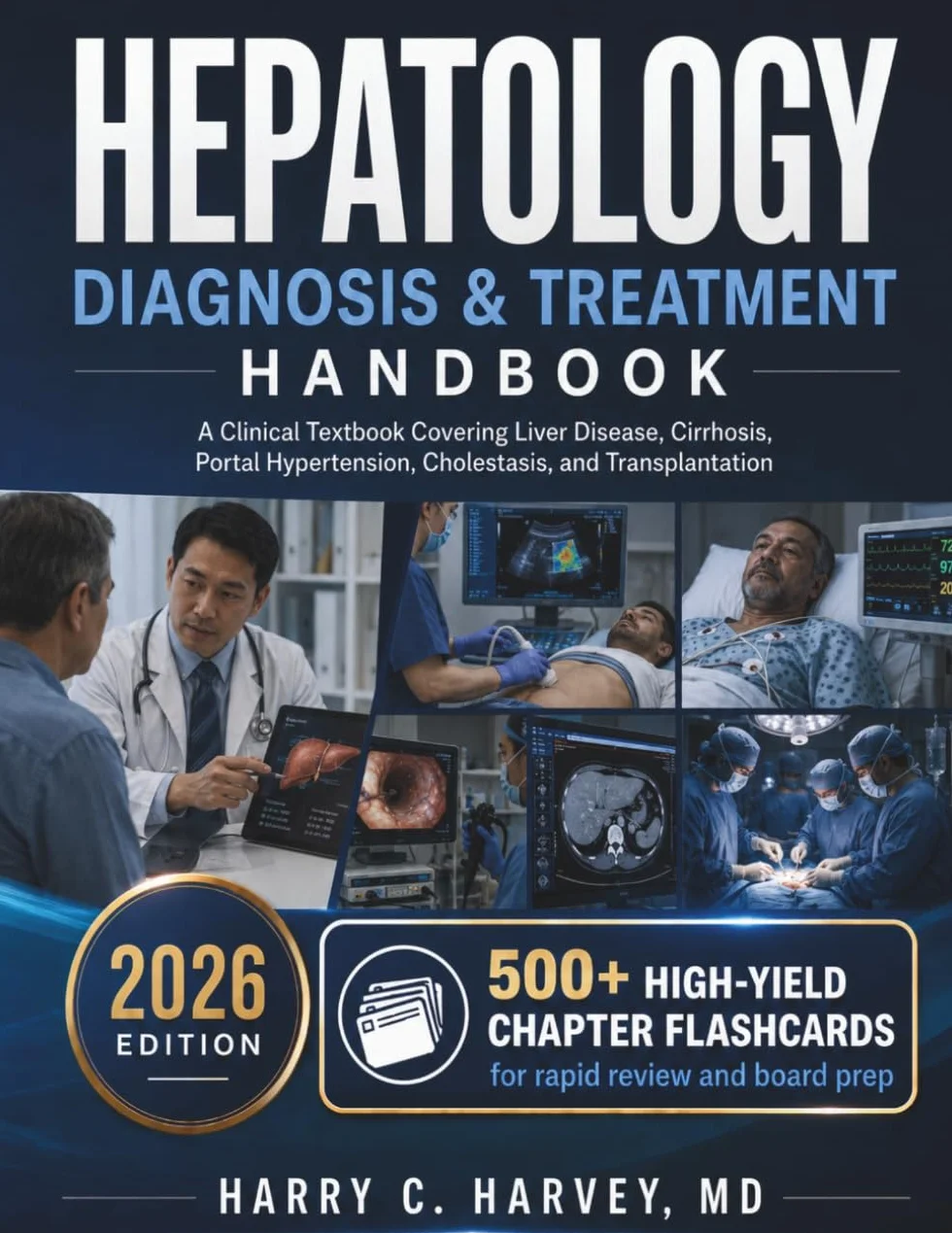 Hepatology Diagnosis & Treatment Handbook: A Clinical Textbook Covering Liver Disease, Cirrhosis, Portal Hypertension, Cholestasis, and Transplantation: 4