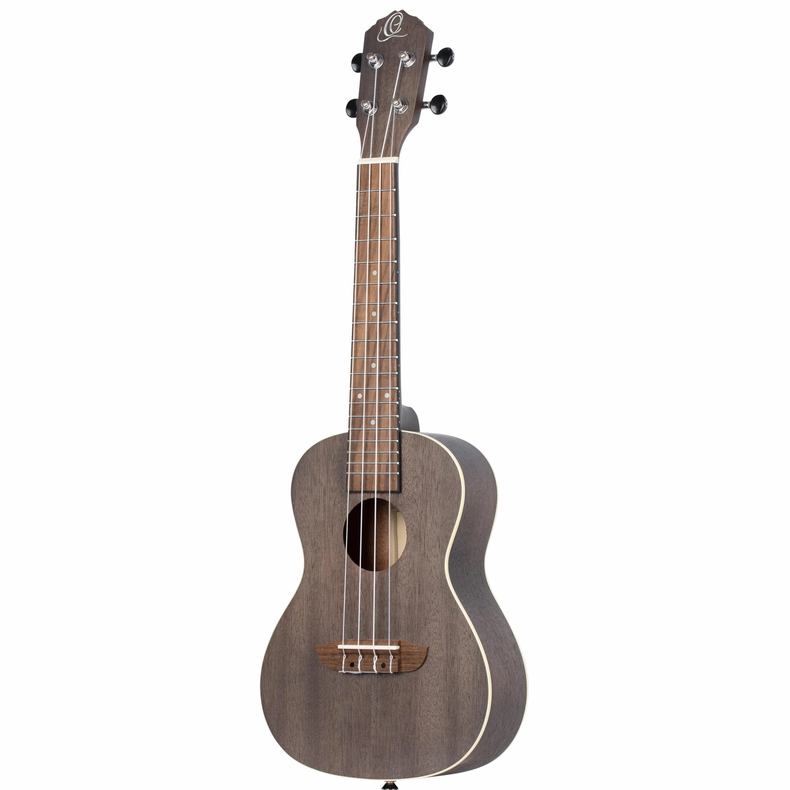 Ortega Guitars Ukulele Concerto Mancino – Acustico – Earth Series – Okoume, Black (RUCOAL-L)