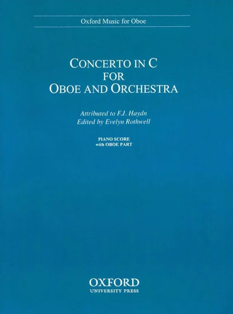 Concerto in C for oboe and orchestra: Reduction for oboe and piano
