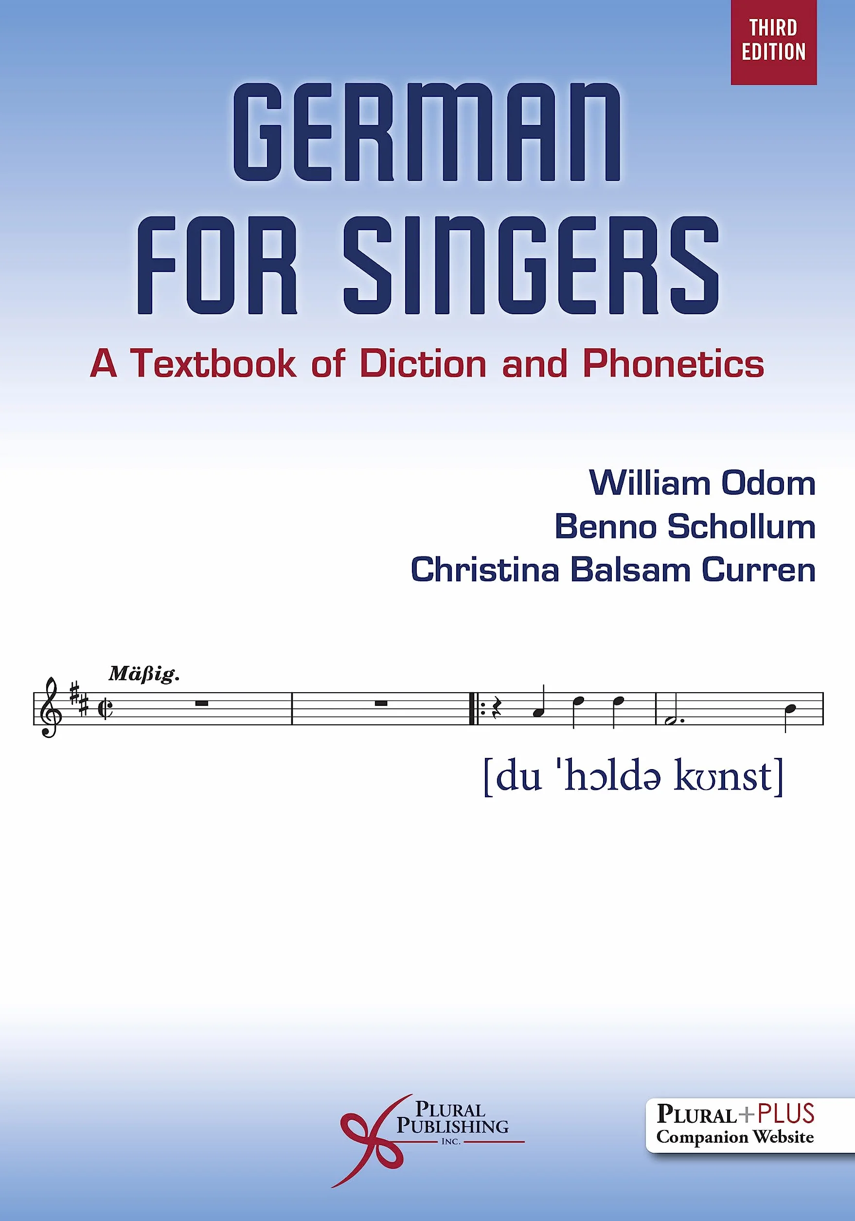 German for Singers: A Textbook of Diction and Phonetics