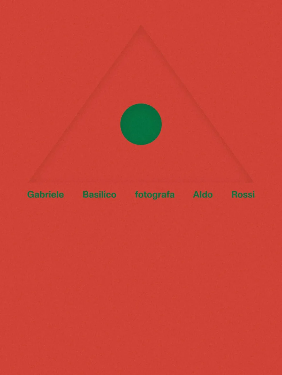 Gabriele Basilico fotografa Aldo Rossi. Ediz. italiana e inglese
