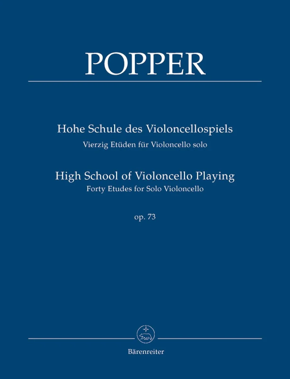 Hohe Schule des Violoncello-Spiels. 40 Etüden für Violoncello solo op. 73