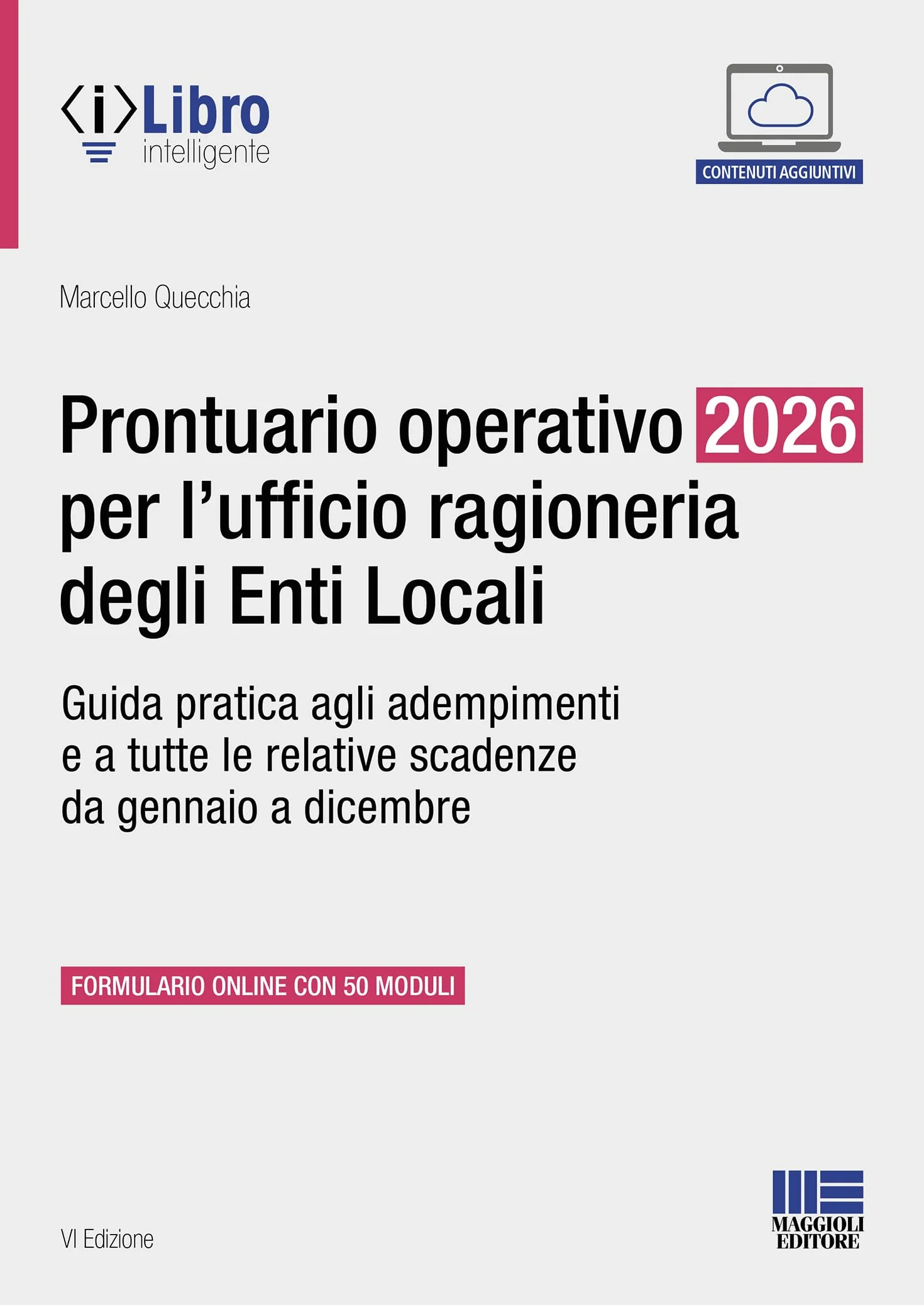 Prontuario operativo 2026 per l'ufficio ragioneria degli Enti Locali