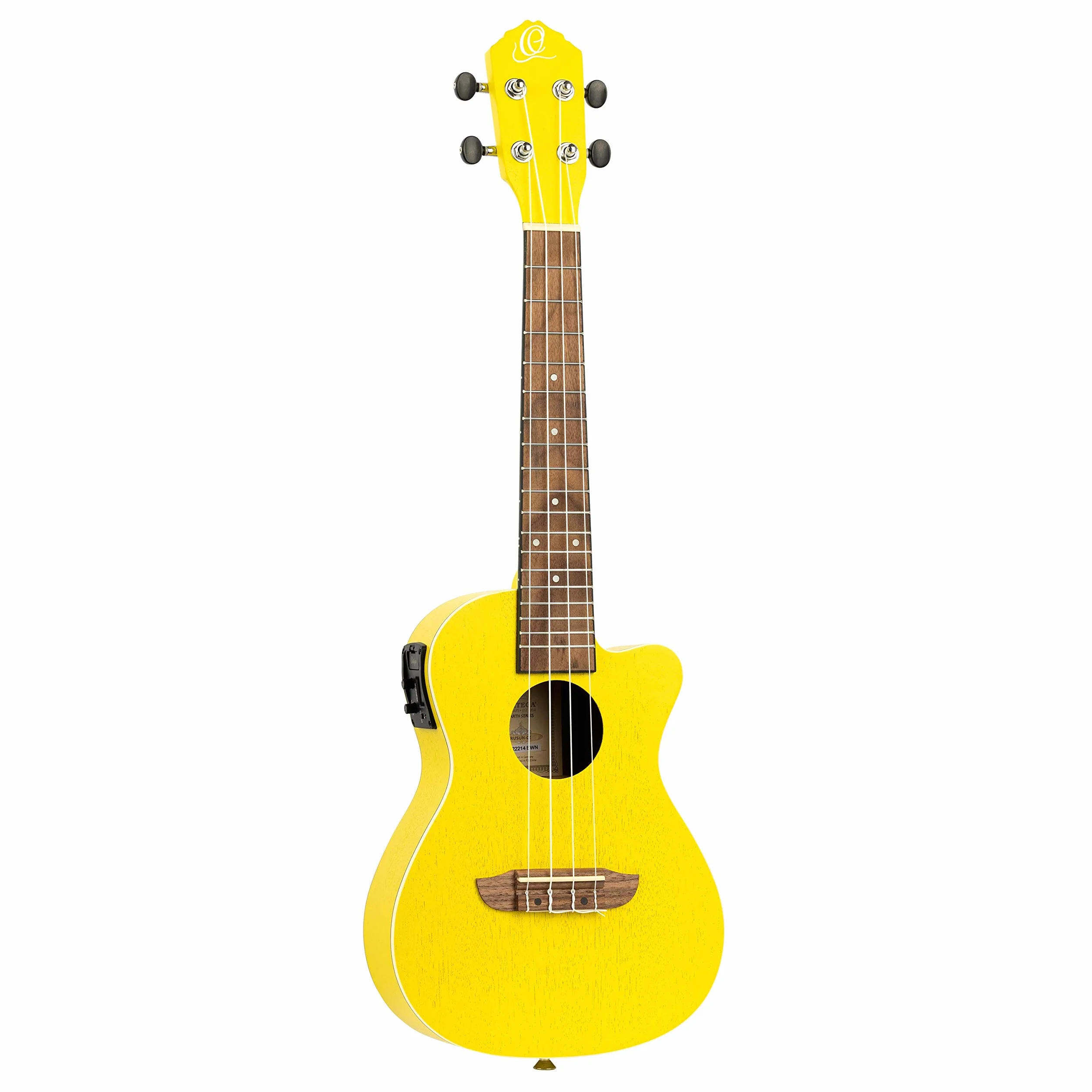 Ortega Guitars Concert Ukulele elettro-acustico - Earth Series - Okoumé/ Mogano (RUSUN-CE)