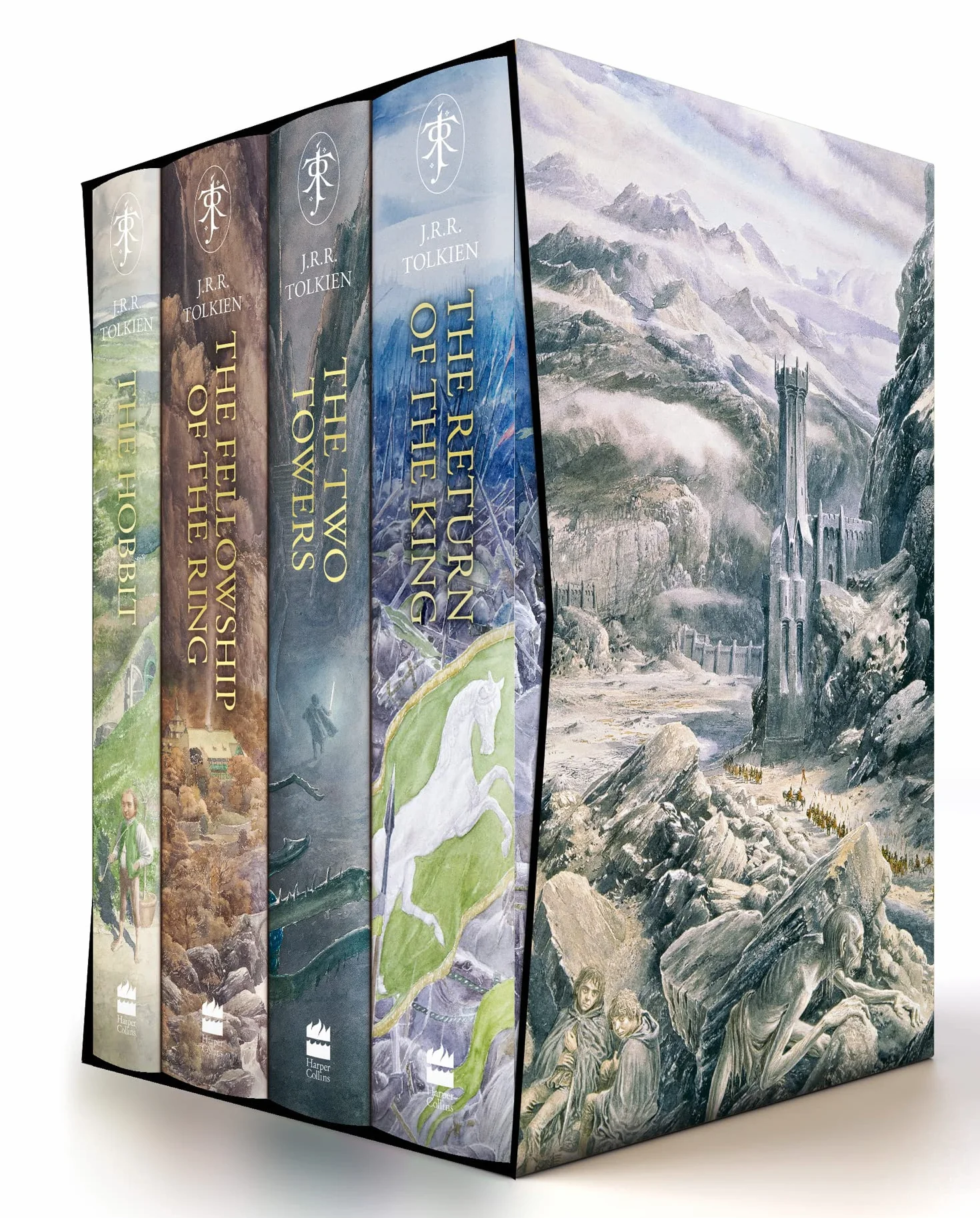 The Hobbit & The Lord of the Rings Boxed Set: The Complete Illustrated Middle-earth Quest in a Premium Gift Edition