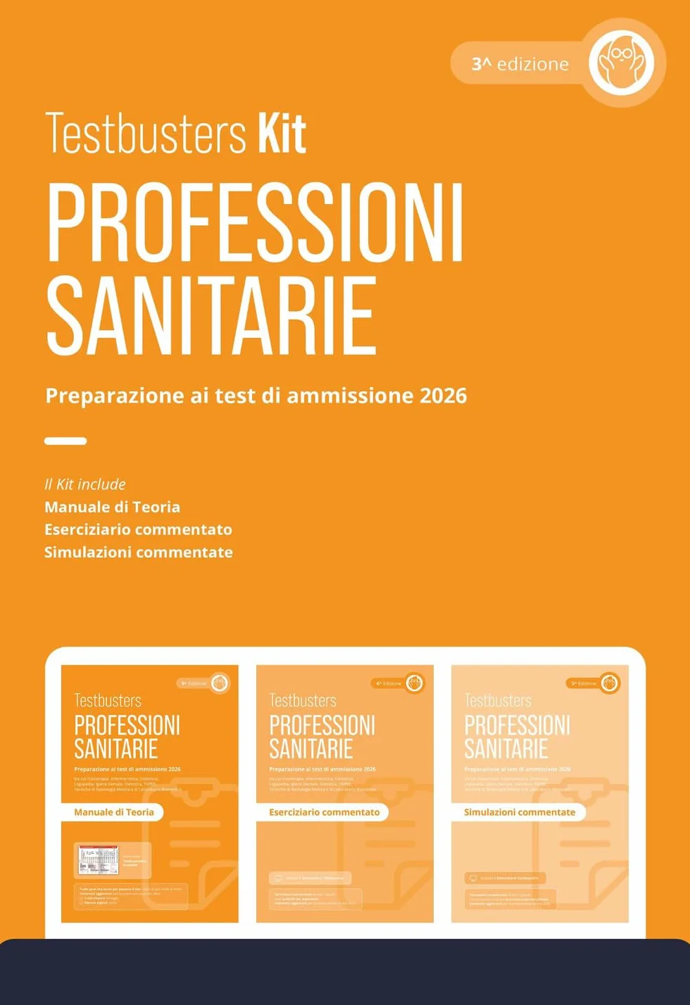 Testbusters. Professioni sanitarie 2026. Kit. Con simulatore online