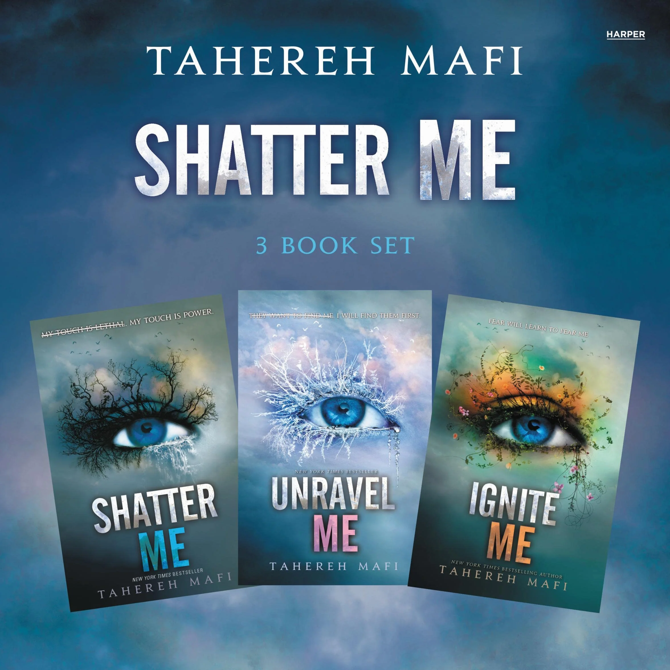 Shatter Me 3-Book Set 1: Shatter Me/Unravel Me/Ignite Me