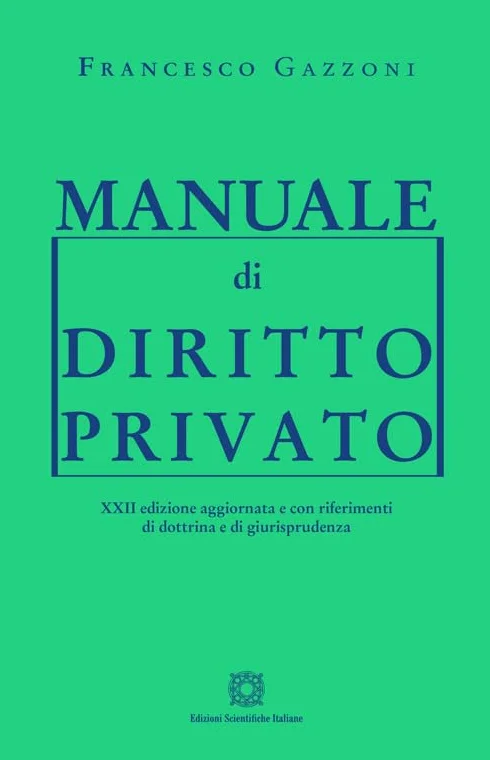 Manuale di diritto privato