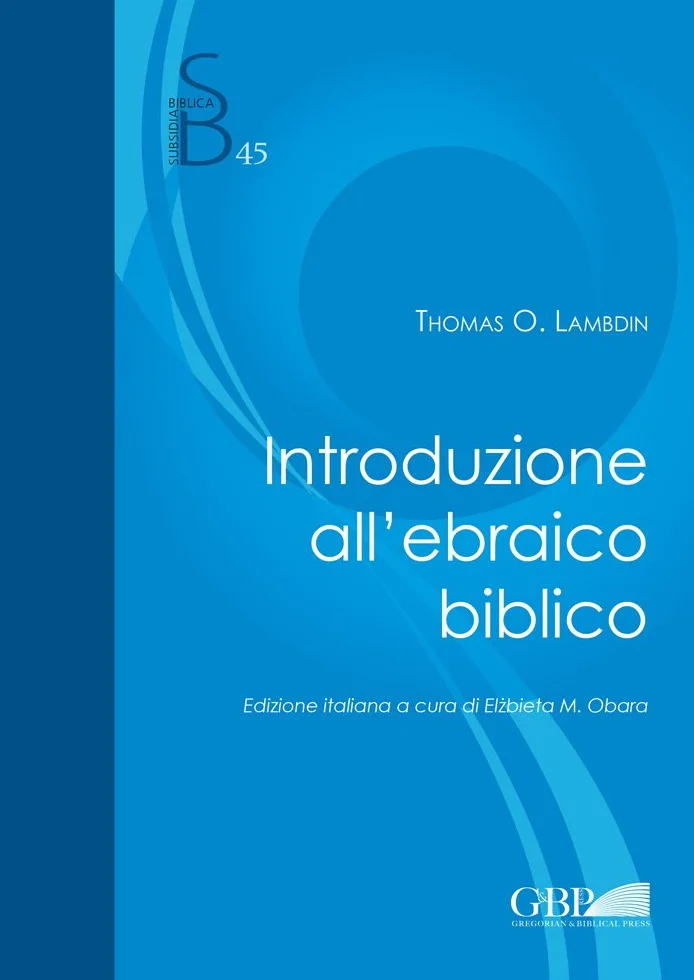 Introduzione all'ebraico biblico: 45