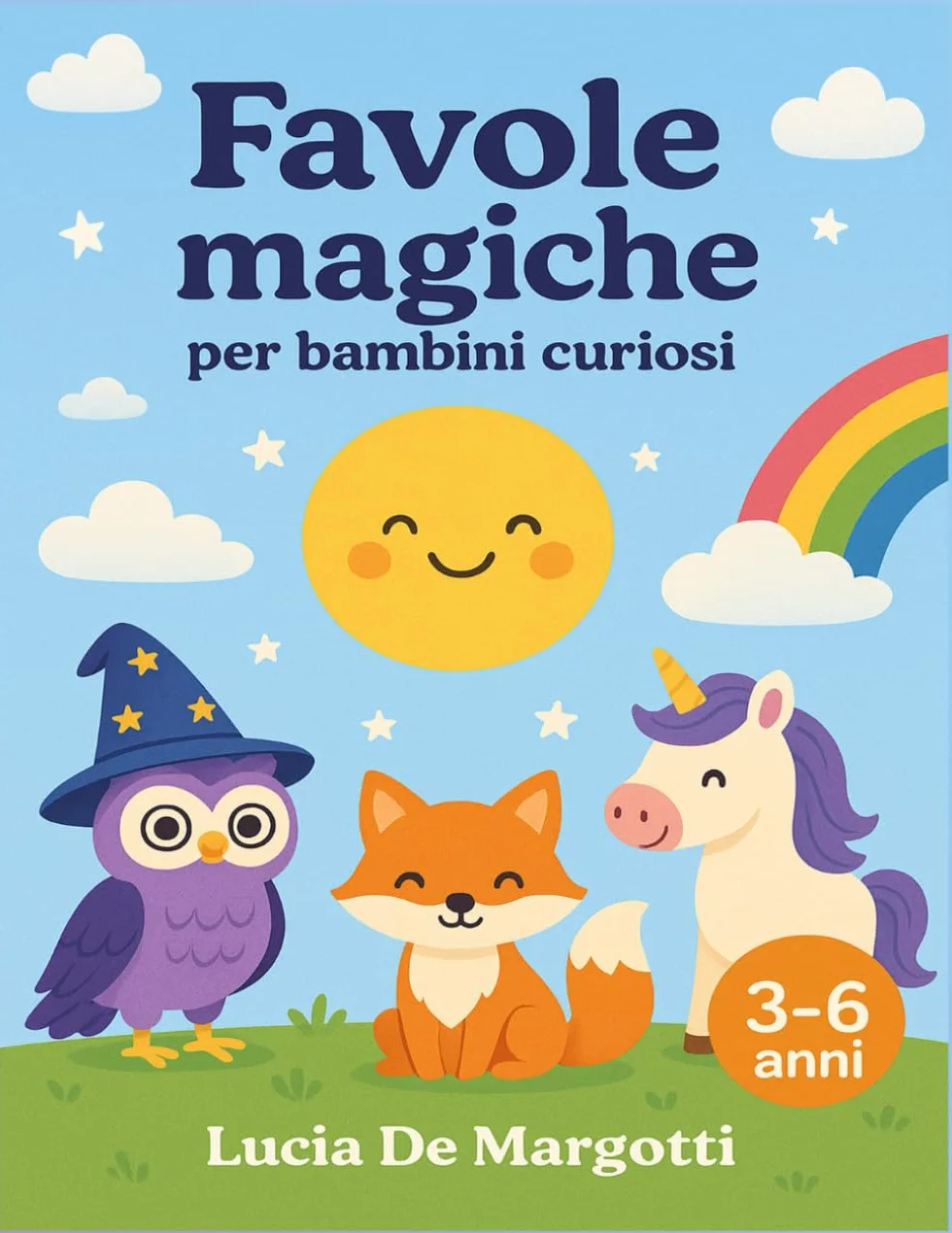 Favole Magiche per Bambini Curiosi: Storie Incantate per Insegnare Valori Importanti e Stimolare la Fantasia dei Bambini, Crescendo con Felicità e Sicurezza [Età 3-6 Anni]