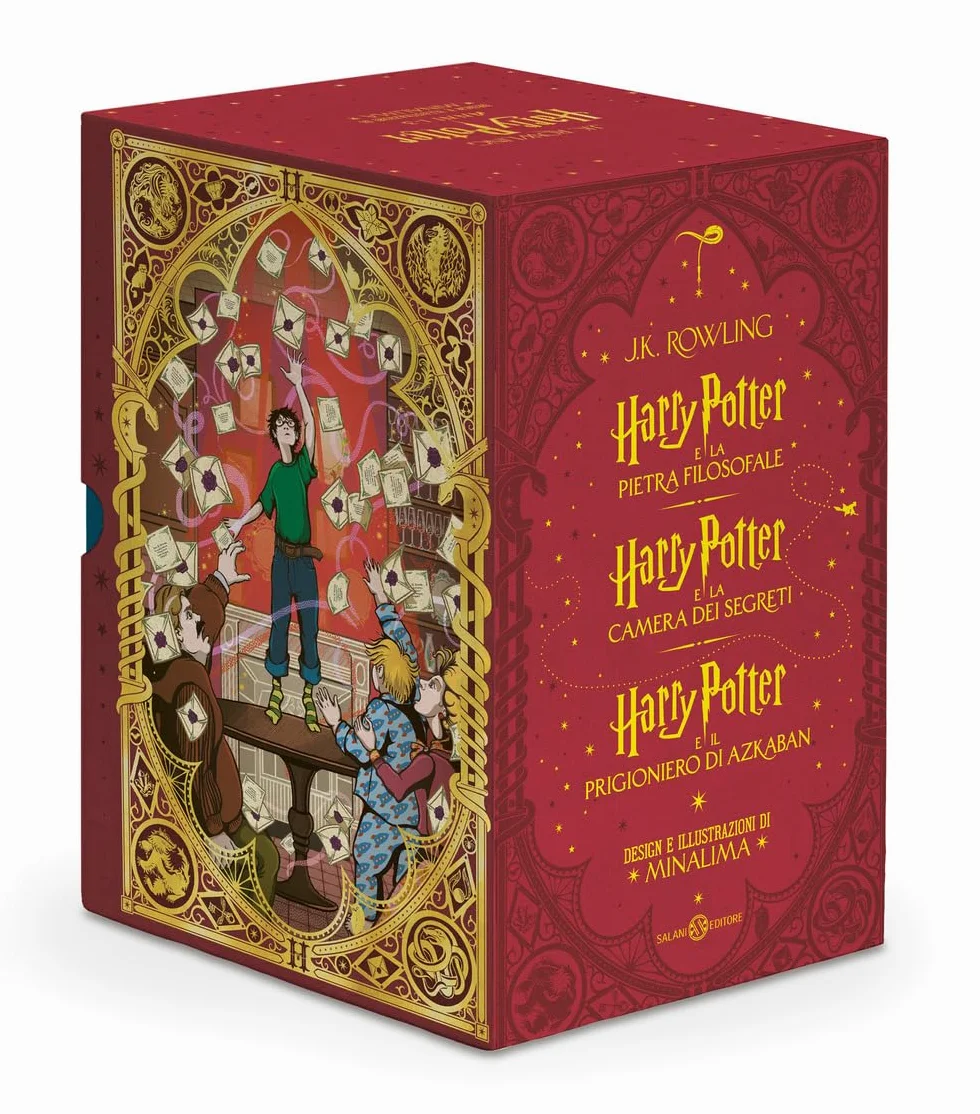 Harry Potter: La pietra filosofale-La camera dei segreti-Il prigioniero di Azkaban. Ediz. papercut MinaLima: Vol. 1-2-3