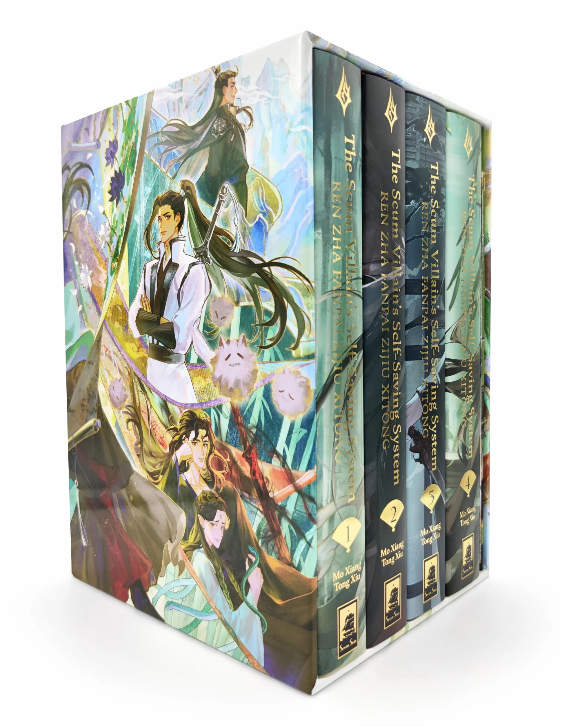 The Scum Villain's Self-Saving System: Ren Zha Fanpai Zijiu Xitong (Deluxe Hardcover Novel) Box Set: 1