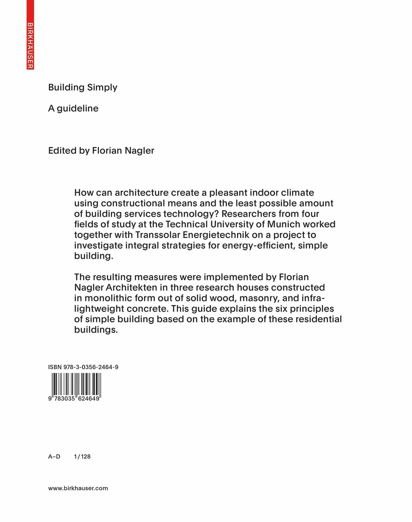 Building Simply: A Guideline