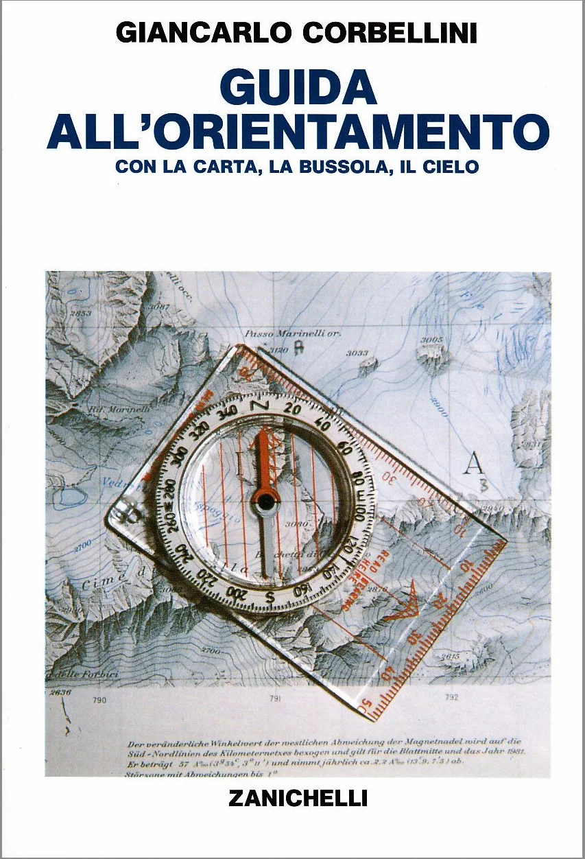 Guida all'orientamento con la carta, la bussola, il cielo