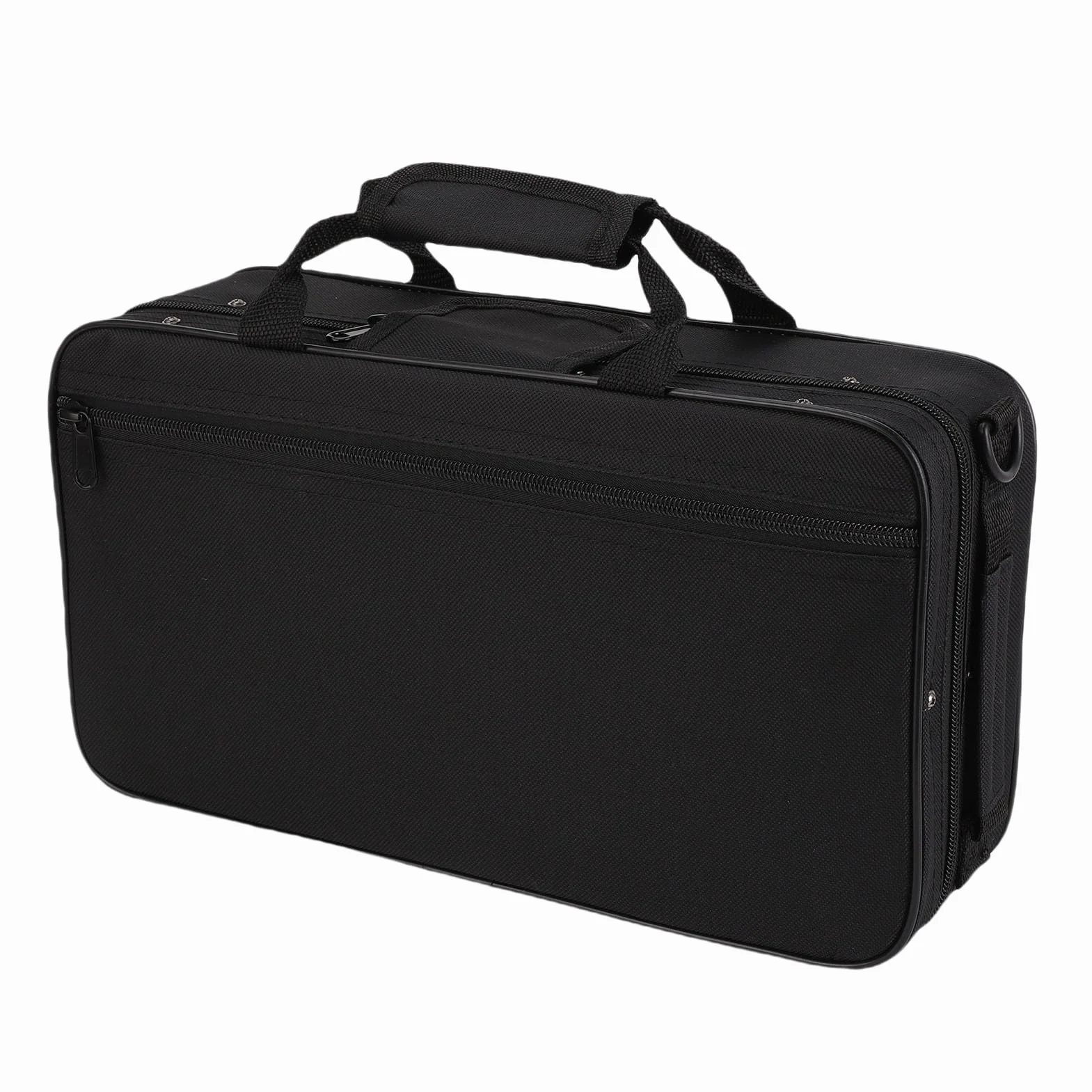 Sotrage Borsa con Tracolla Custodia Morbida per Clarinetto in Tessuto Oxford Ispessito LADE Custodie per Clarinetto Imbottite in Schiuma Nera per Si Bemolle